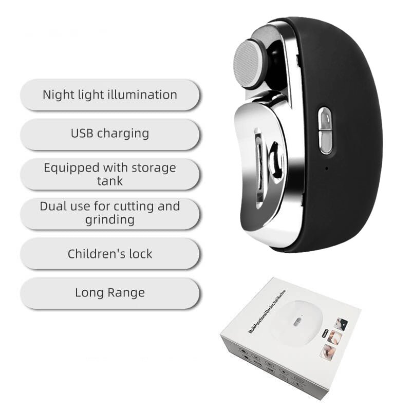 💥💥🎉 Ideal für jedes Alter 👧 3 in 1 Elektrische Nagelknipser und Polierer - ✨ Sicher und praktisch für alle! ✨50 % Rabatt auf Bestellungen💥 – Bild 12