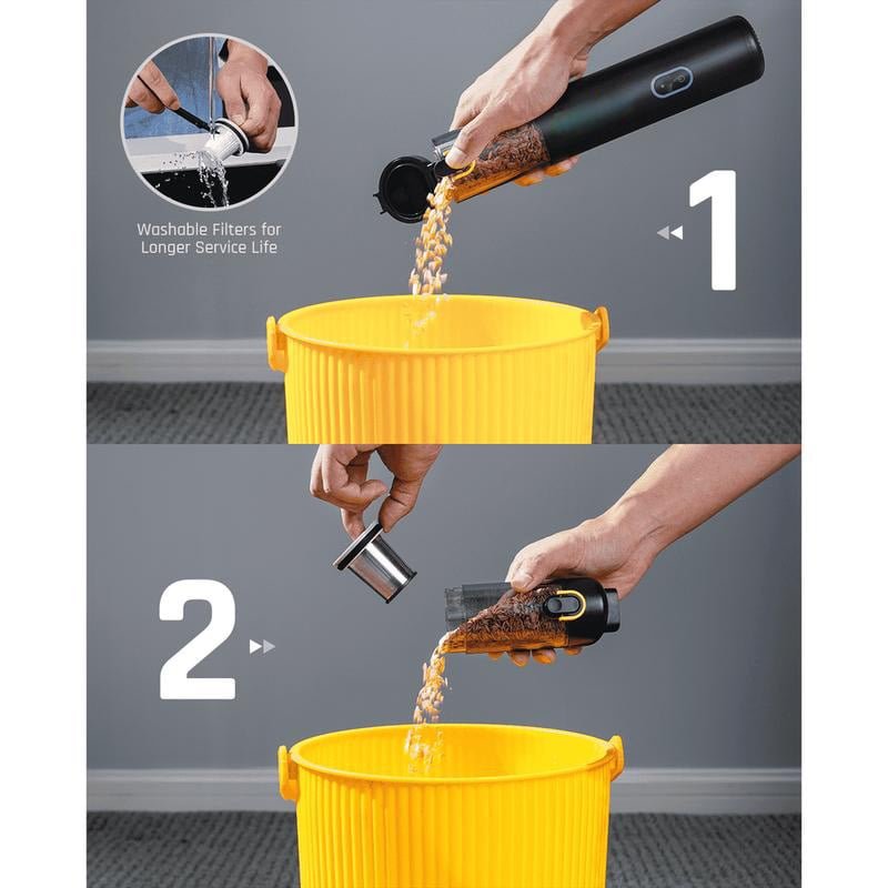 💥💥Befristetes Angebot: 50% Rabatt auf Bestellungen💥Kabelloser Autostaubsauger mit hoher Leistung – Bild 8