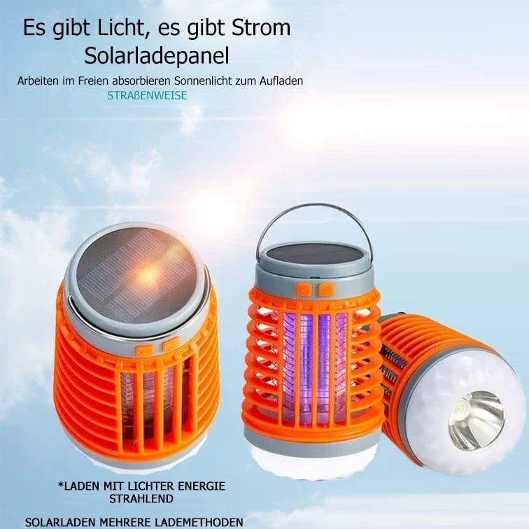 ⏳Begrenzte Zeit 50% Rabatt💥Multifunktionale Solar-Camping-Mückenvernichtungslampe – Bild 12
