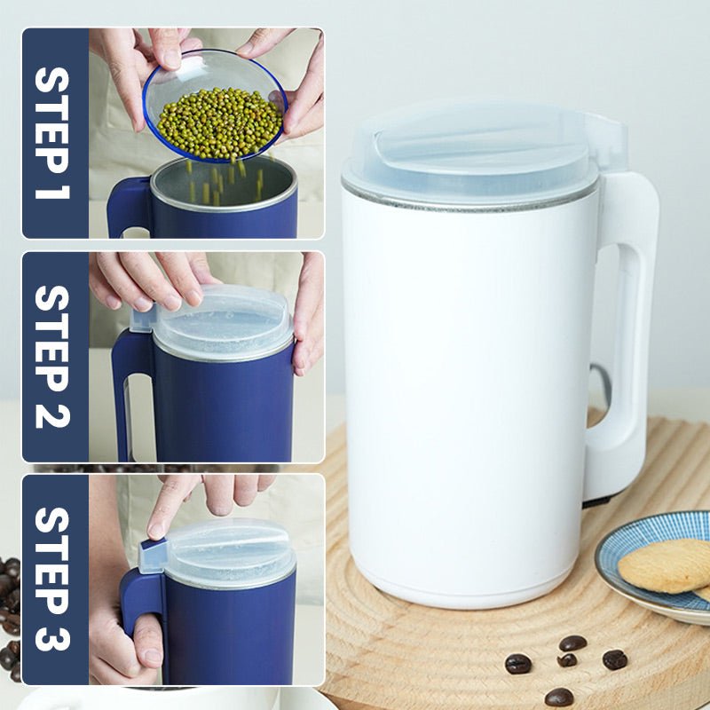 Heißer Verkauf im Winter🔥 Tragbare elektrische Mühle mit großer Kapazität - 600 ml💥💥Befristetes Angebot: 50% Rabatt auf Bestellungen – Bild 8