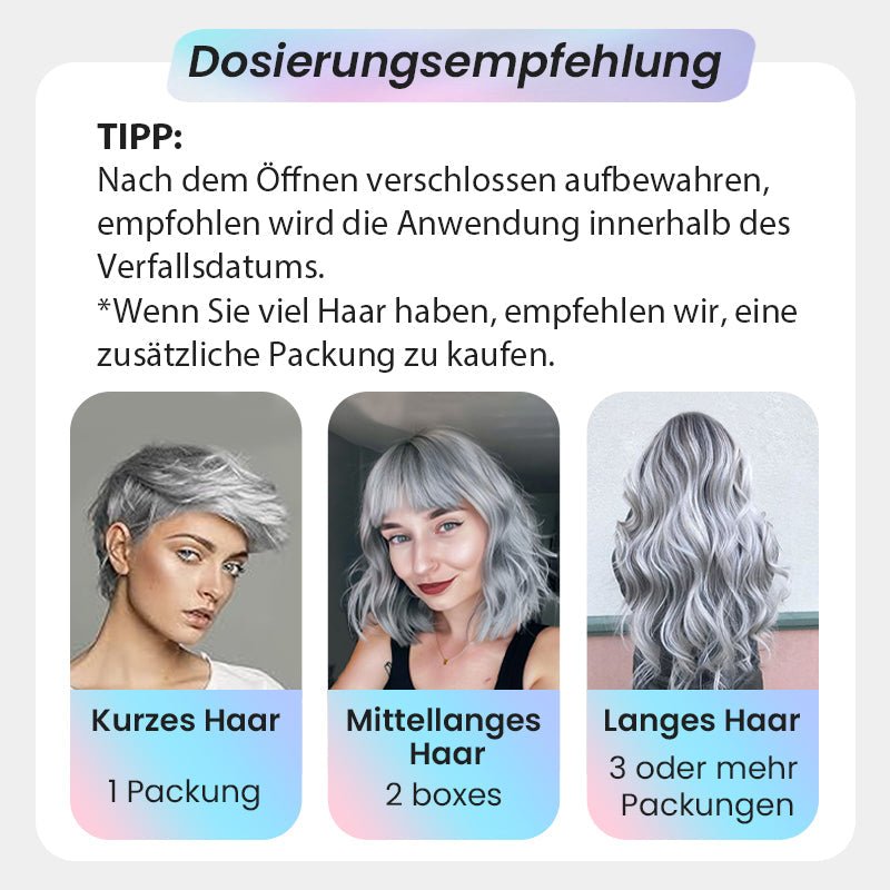 💥Heißer Verkauf 50% Rabatt🌿2-in-1-Silber-Haarfarbe mit natürlichem Essenz-Extrakt – Bild 6