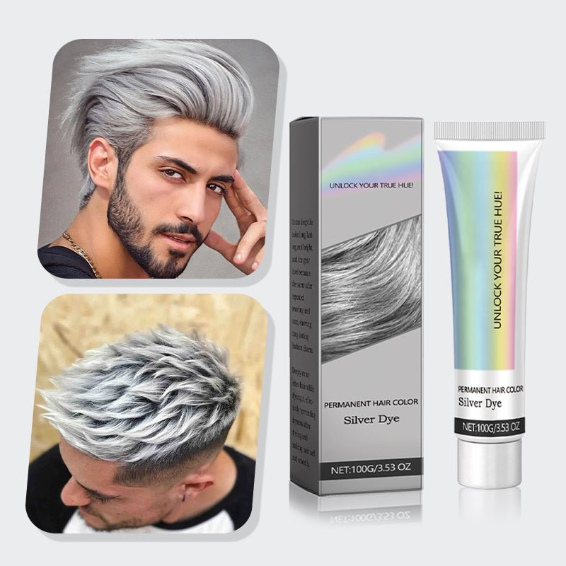 💥Heißer Verkauf 50% Rabatt🌿2-in-1-Silber-Haarfarbe mit natürlichem Essenz-Extrakt – Bild 9