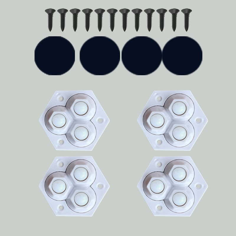 Neues selbstklebendes Universalrad. 360°-Doppelkugel ohne Schlag. verschleißfest. tragend. geräuschlose kleine Riemenscheibe – Bild 12