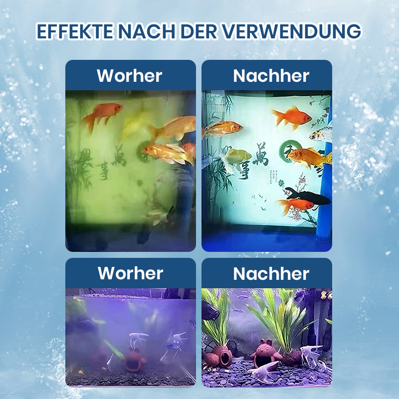 💥Heißer Verkauf 50% Rabatt♻️💧Leistungsstarke Wasserreinigungstablette für Aquarien – Bild 6