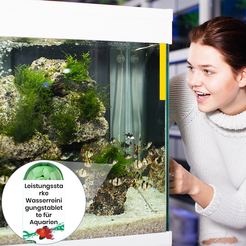 💥Heißer Verkauf 50% Rabatt♻️💧Leistungsstarke Wasserreinigungstablette für Aquarien – Bild 8