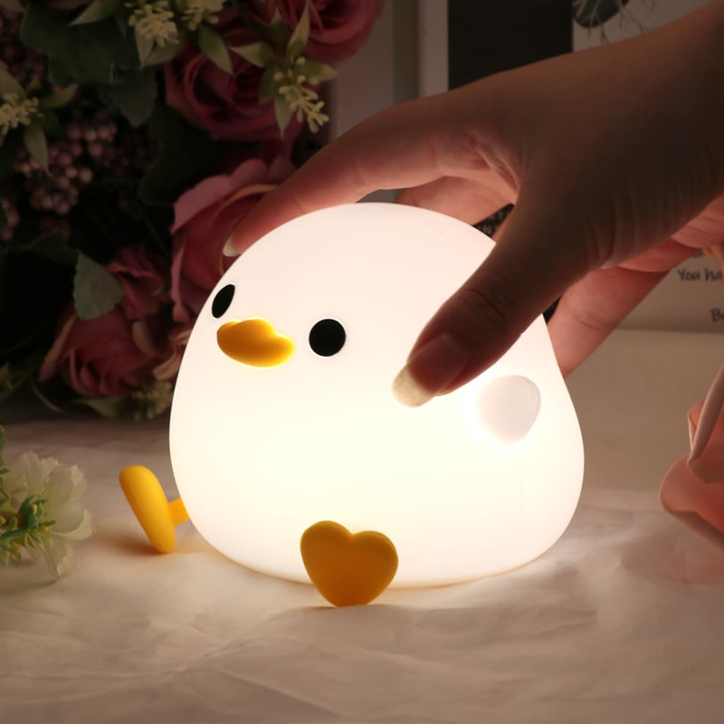Niedliches Squishy Duck Nachtlicht – Bild 2