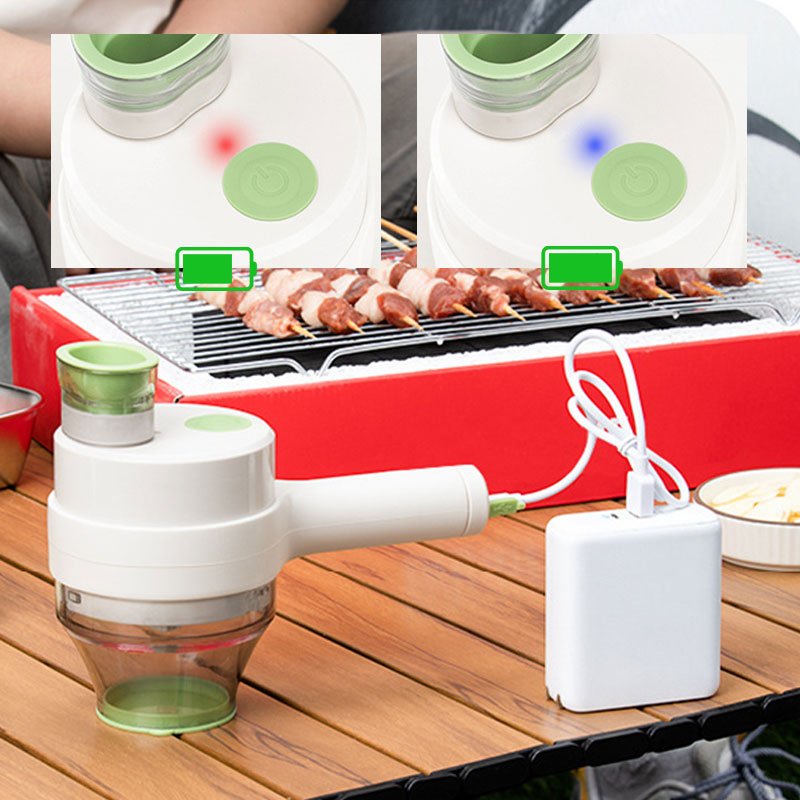 🥔 Begrenzte Zeit halber Preis - Multifunktionales elektrisches Handgemüseschneide-Set Kaufen Sie 2 (sparen Sie 6€) – Bild 9