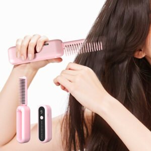 2025 Neuer faltbarer Negativ-Ionen-Haarglättungskamm💥💥Befristetes Angebot: 50% Rabatt auf Bestellungen