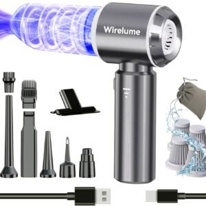 Mini Staubsauger für Auto Handstaubsauger akku kabellos 4 in