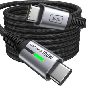 INIU USB C Kabel, 100W [2m] PD3.0 Schnellladekabel USB C auf USBC